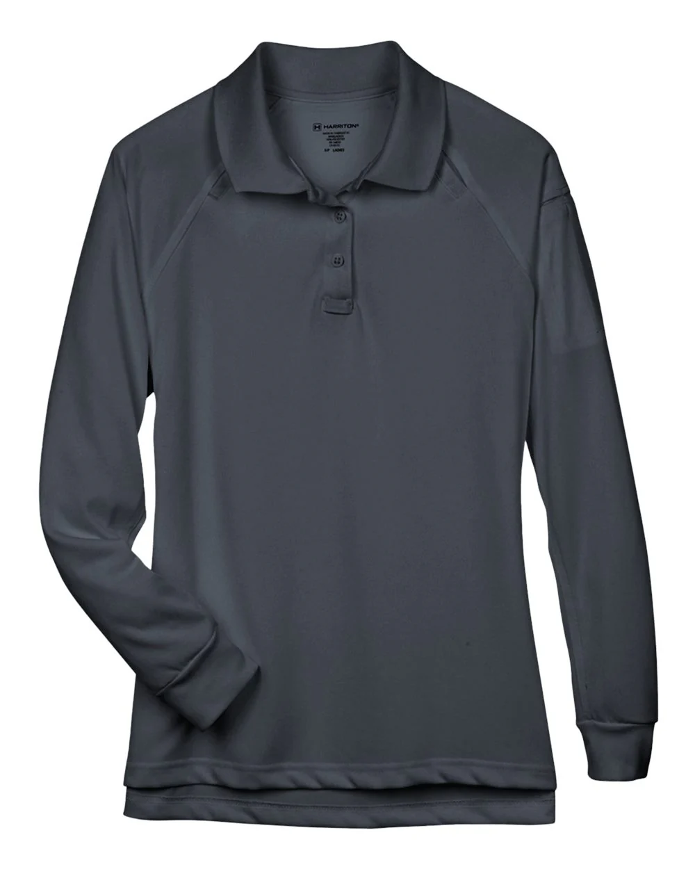 Harriton-M211LW-Women's Advantage Long Sleeve Tactical Polo - Image 7