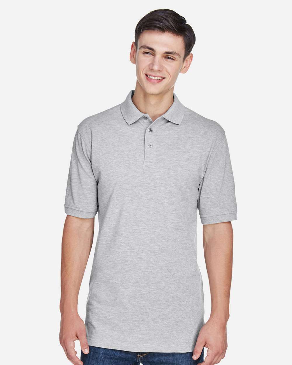 Harriton-M265-Men's Easy Blend™ Polo - Image 14