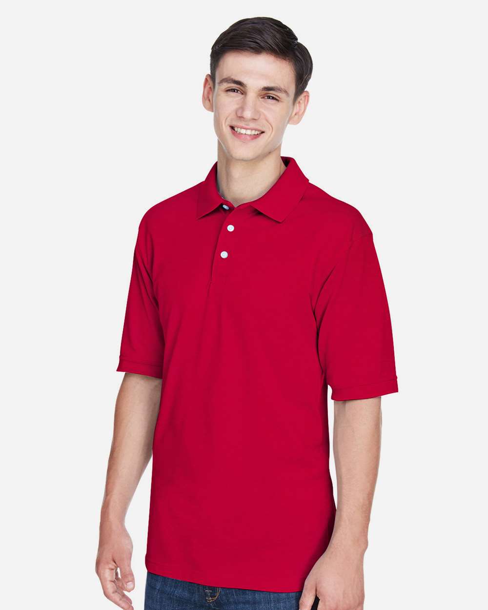 Harriton-M265-Men's Easy Blend™ Polo - Image 40