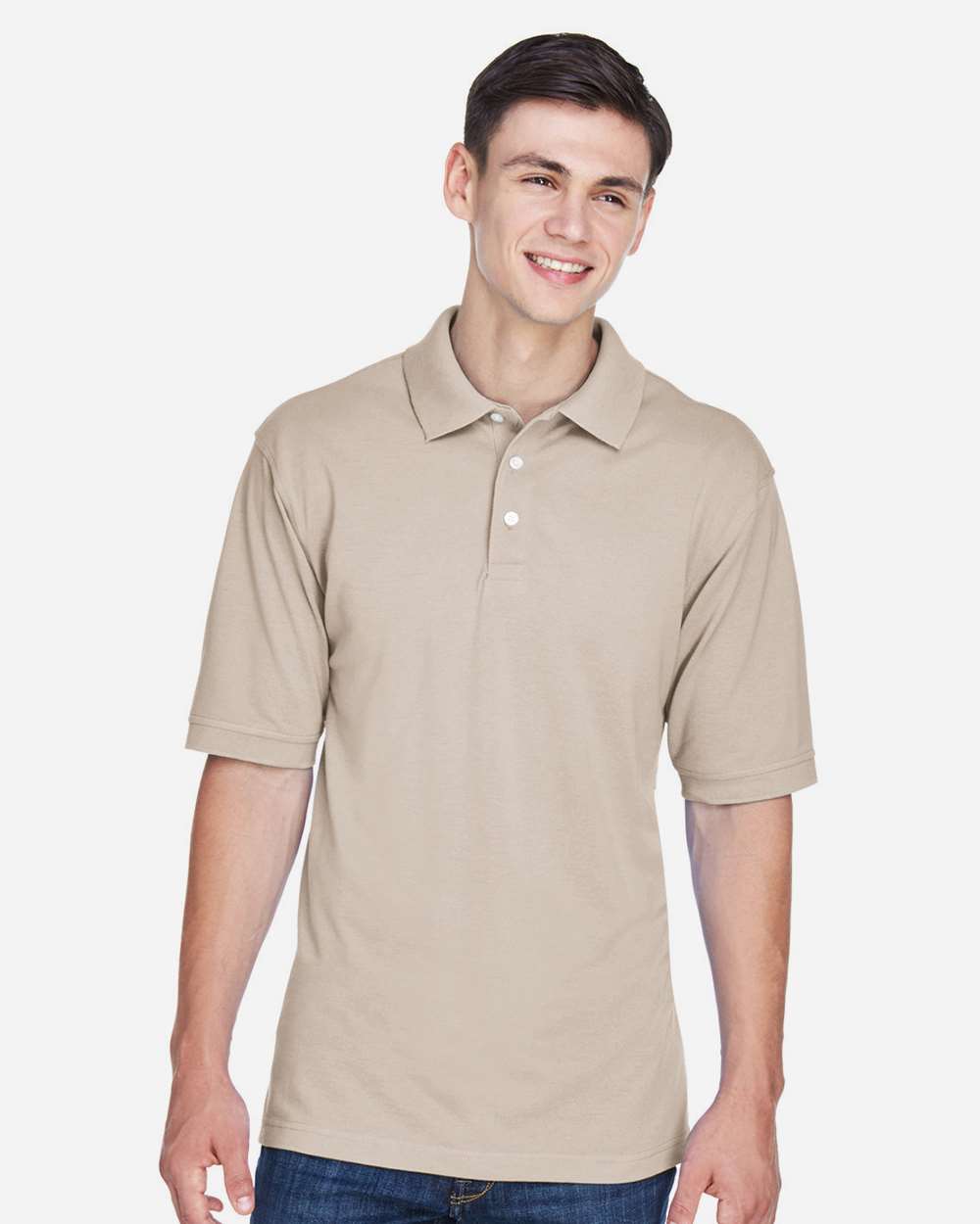Harriton-M265-Men's Easy Blend™ Polo - Image 44