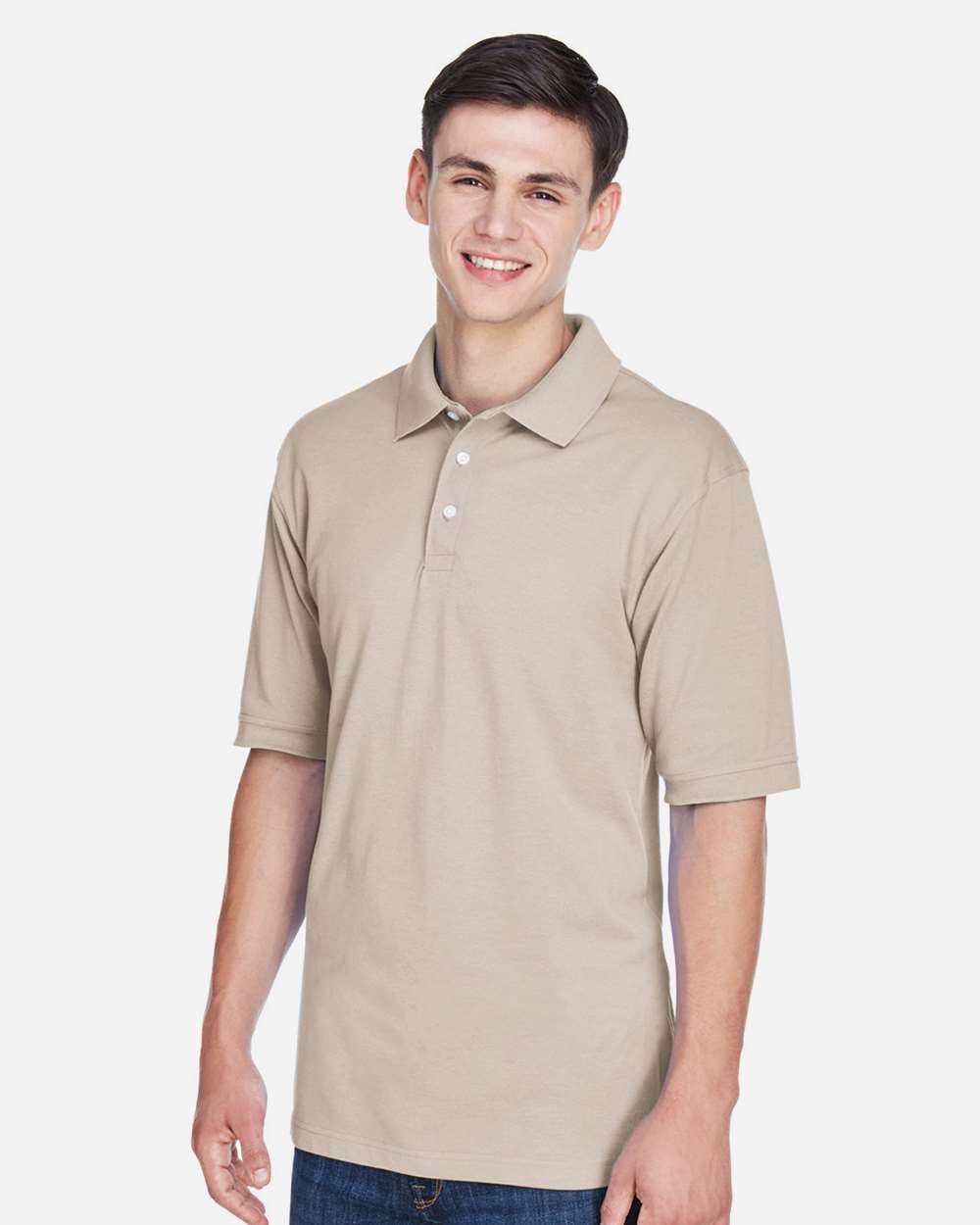 Harriton-M265-Men's Easy Blend™ Polo - Image 45