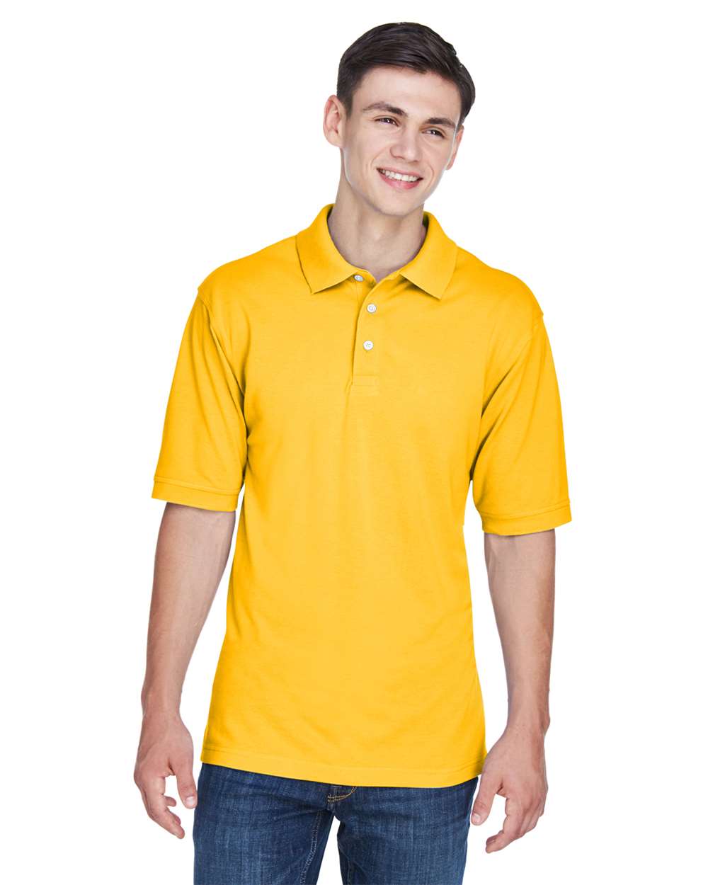 Harriton-M265-Men's Easy Blend™ Polo - Image 49