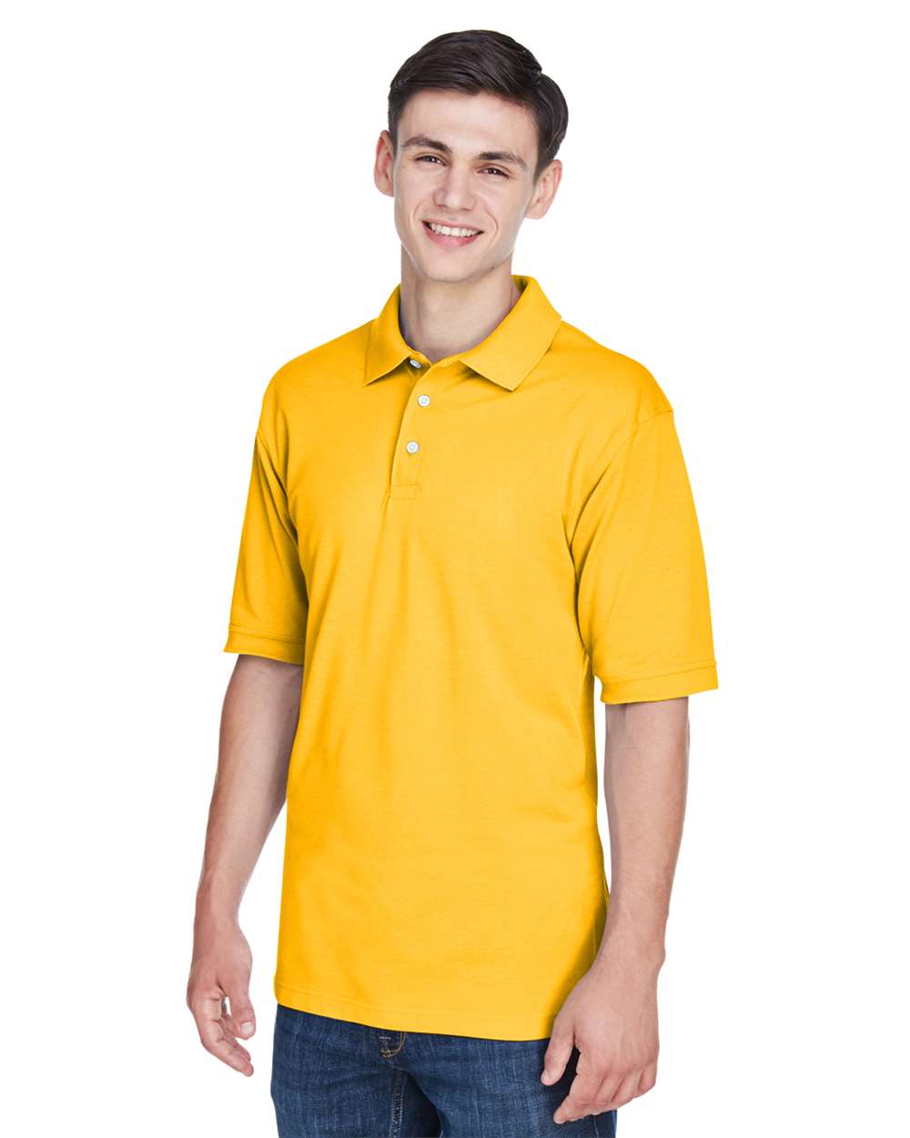 Harriton-M265-Men's Easy Blend™ Polo - Image 50