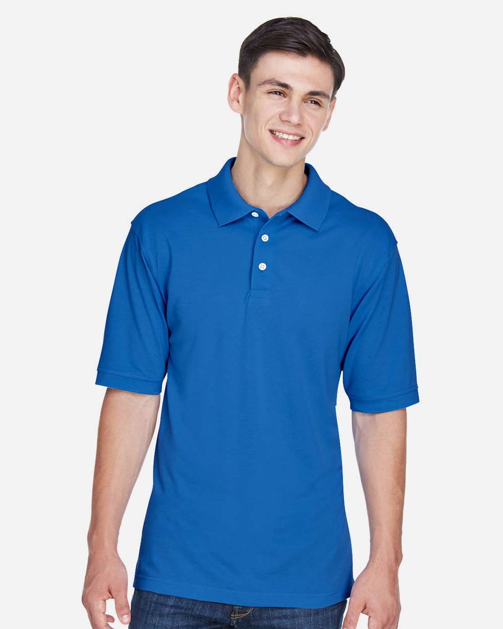 Harriton-M265-Men's Easy Blend™ Polo - Image 54