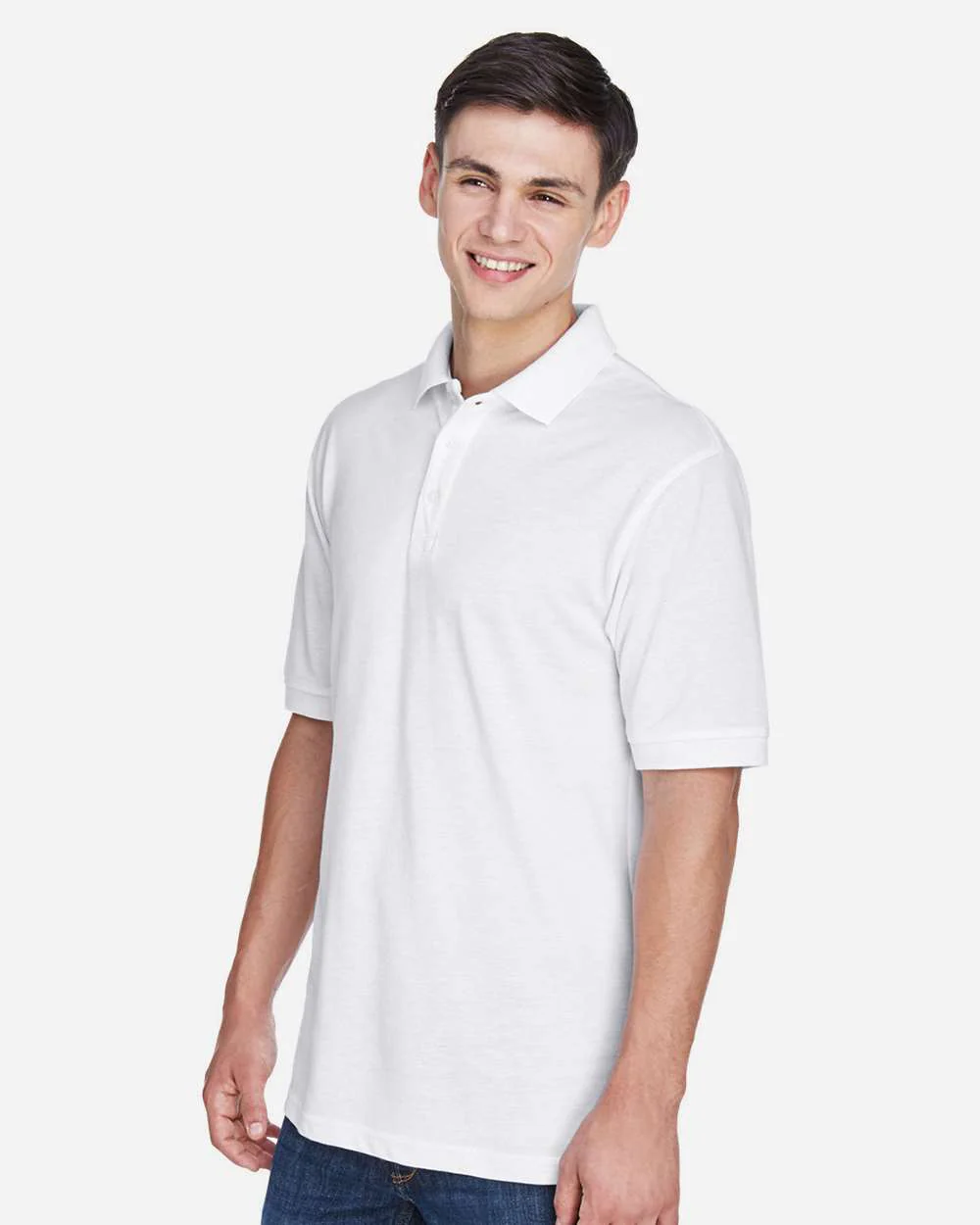 Harriton-M265-Men's Easy Blend™ Polo - Image 60
