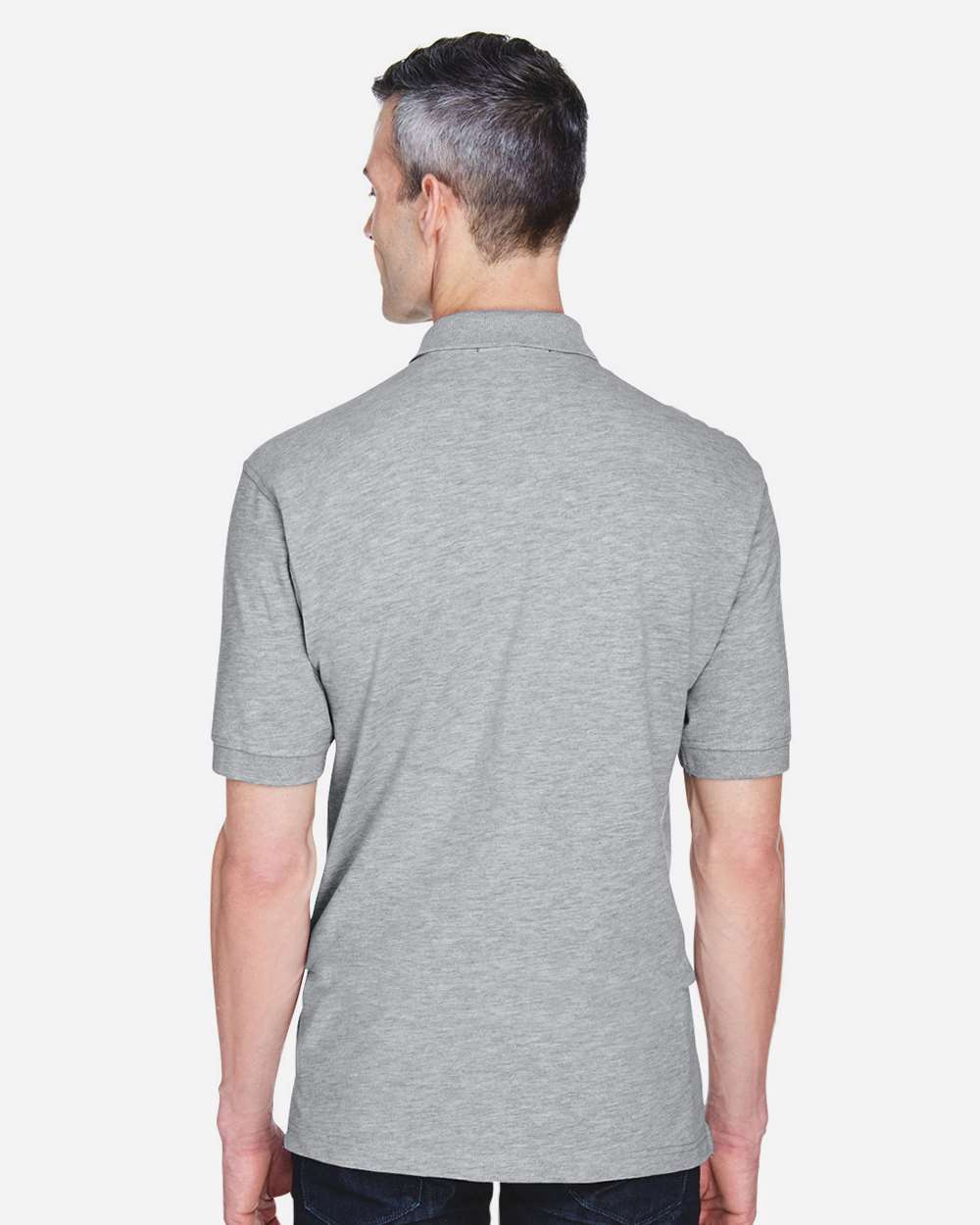 Harriton-M265P-Men's Easy Blend™ Polo with Pocket - Image 11