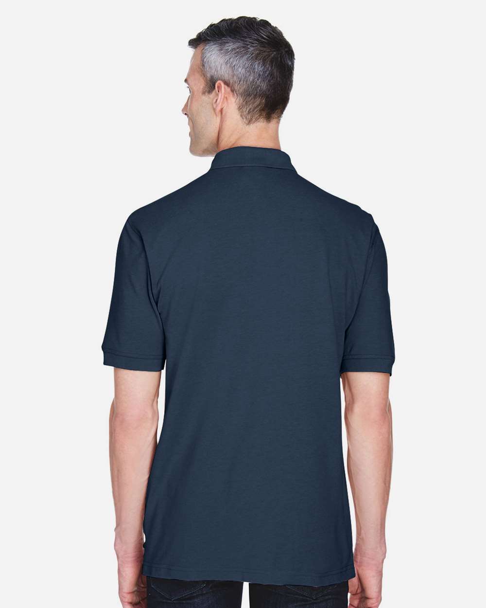 Harriton-M265P-Men's Easy Blend™ Polo with Pocket - Image 16