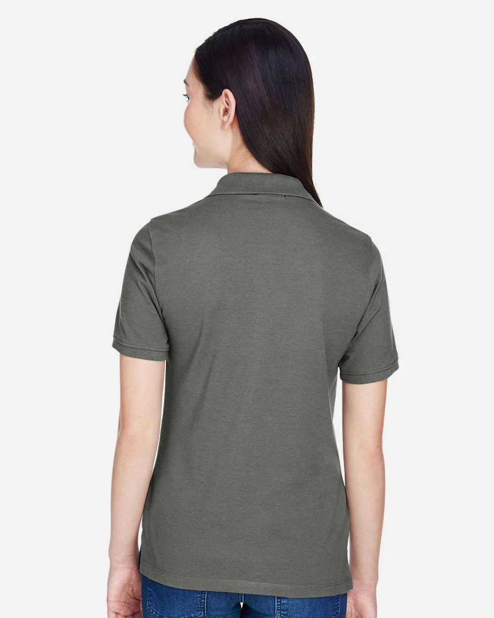 Harriton-M265W-Women's Easy Blend Polo - Image 16