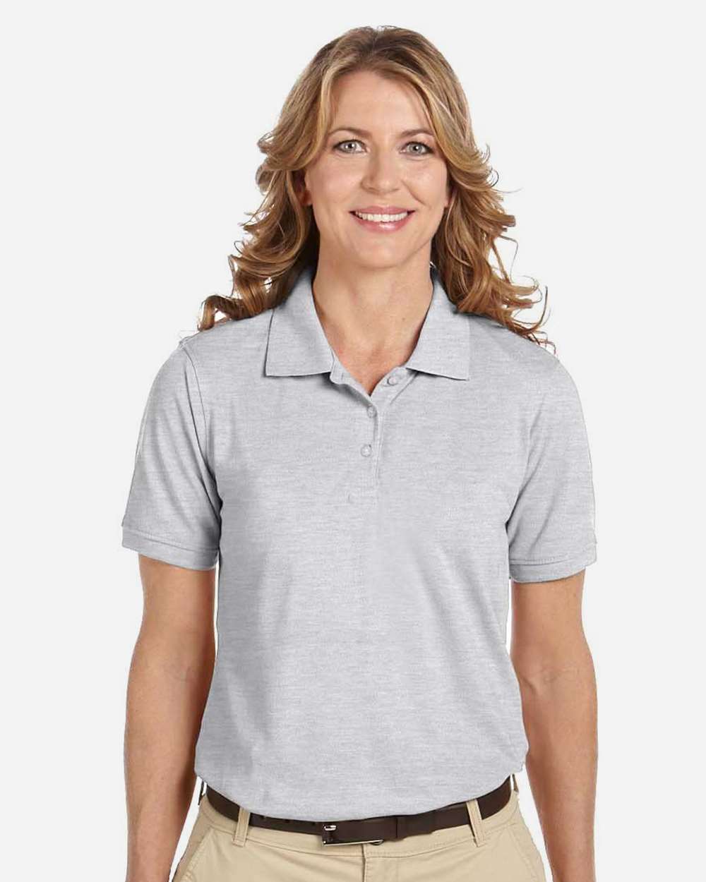 Harriton-M265W-Women's Easy Blend Polo - Image 18