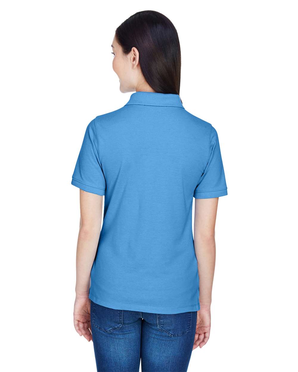 Harriton-M265W-Women's Easy Blend Polo - Image 35