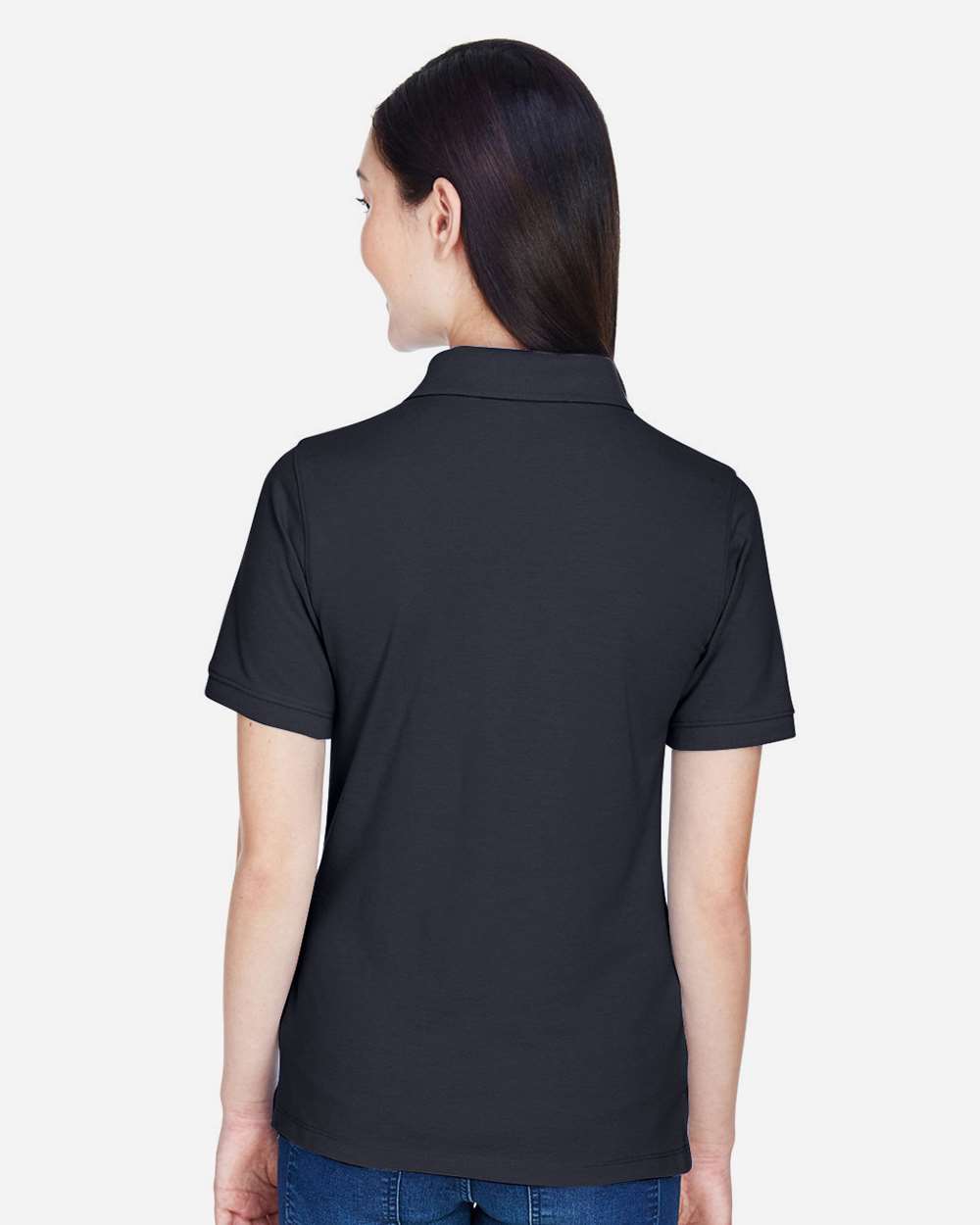 Harriton-M265W-Women's Easy Blend Polo - Image 40