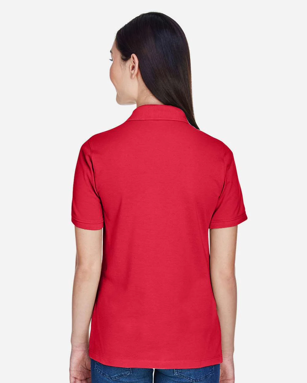 Harriton-M265W-Women's Easy Blend Polo - Image 45