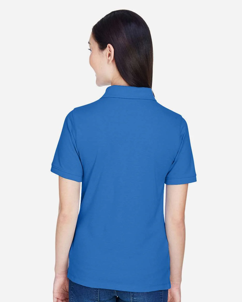 Harriton-M265W-Women's Easy Blend Polo - Image 60