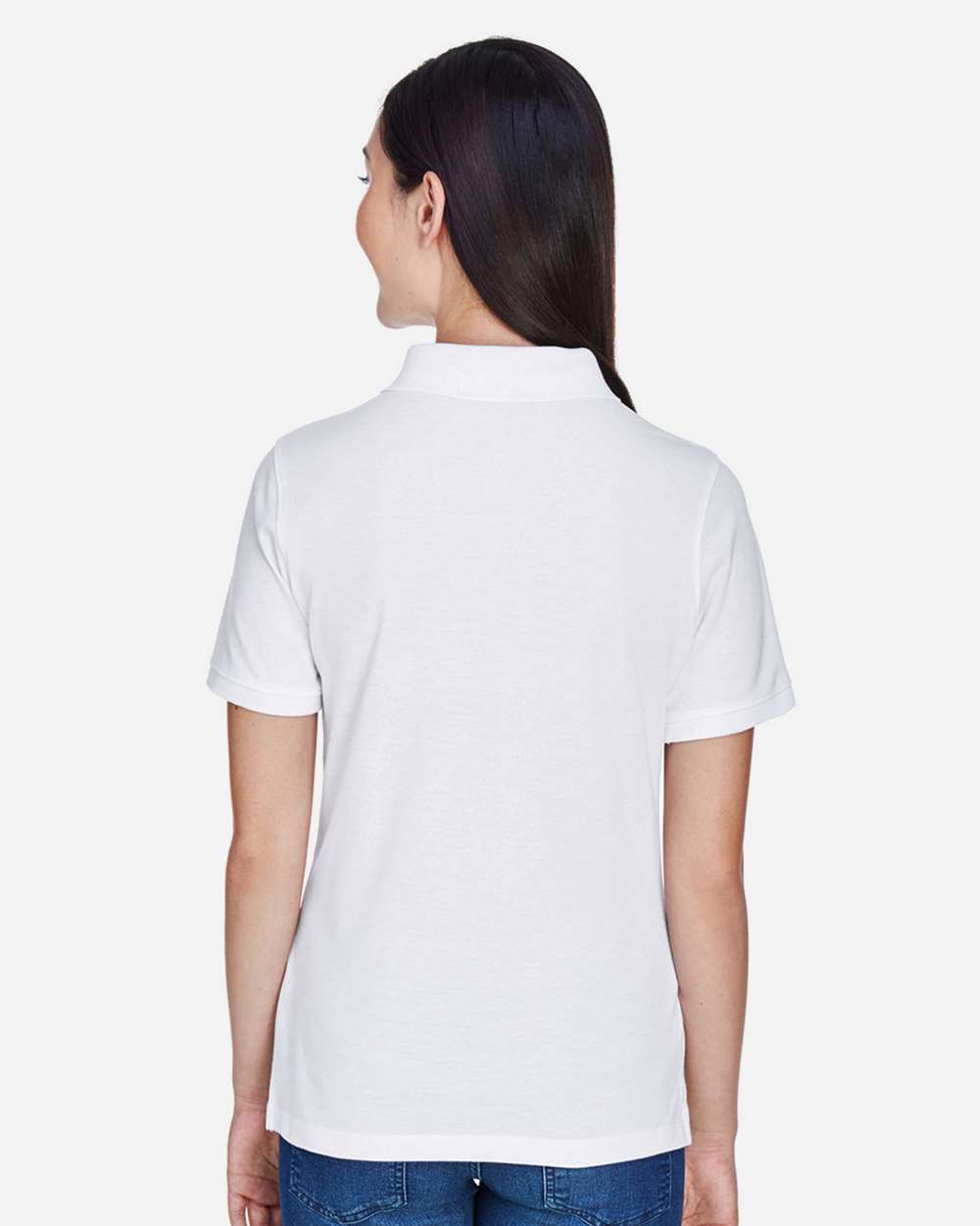 Harriton-M265W-Women's Easy Blend Polo - Image 65