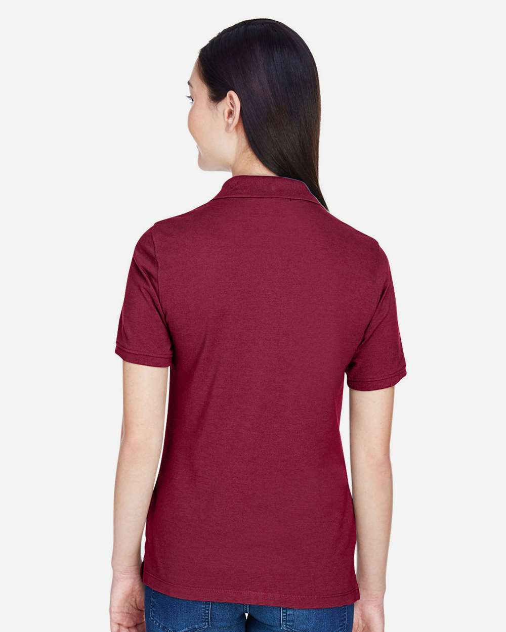 Harriton-M265W-Women's Easy Blend Polo - Image 70