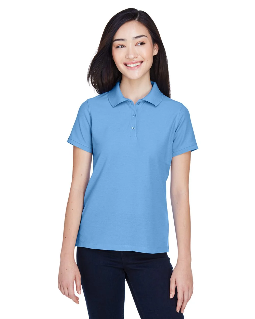 Harriton-M280W-Women's Blend-Tek™ Polo - Image 6