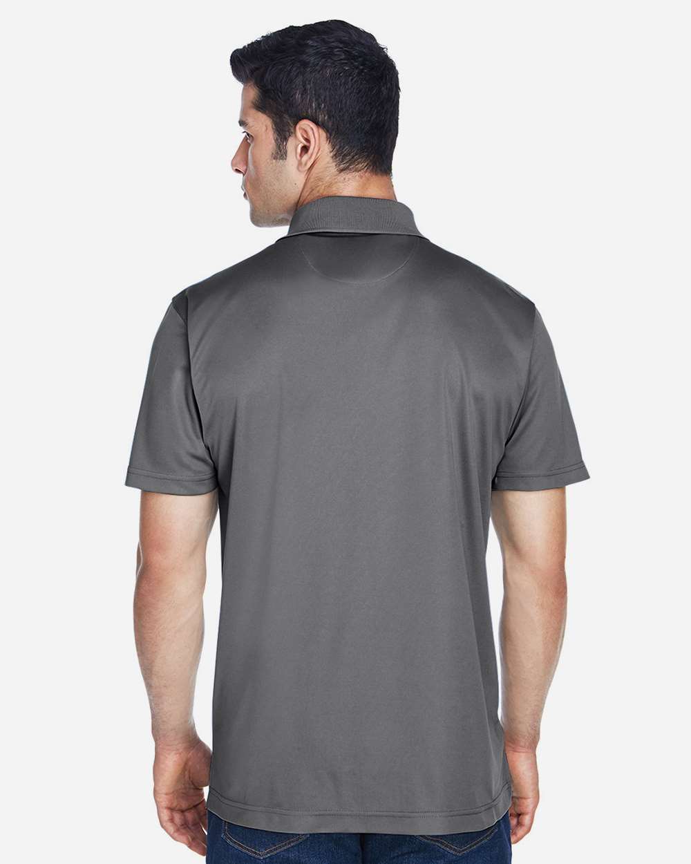 Harriton-M315-Men's Polyester Jersey Polo - Image 11