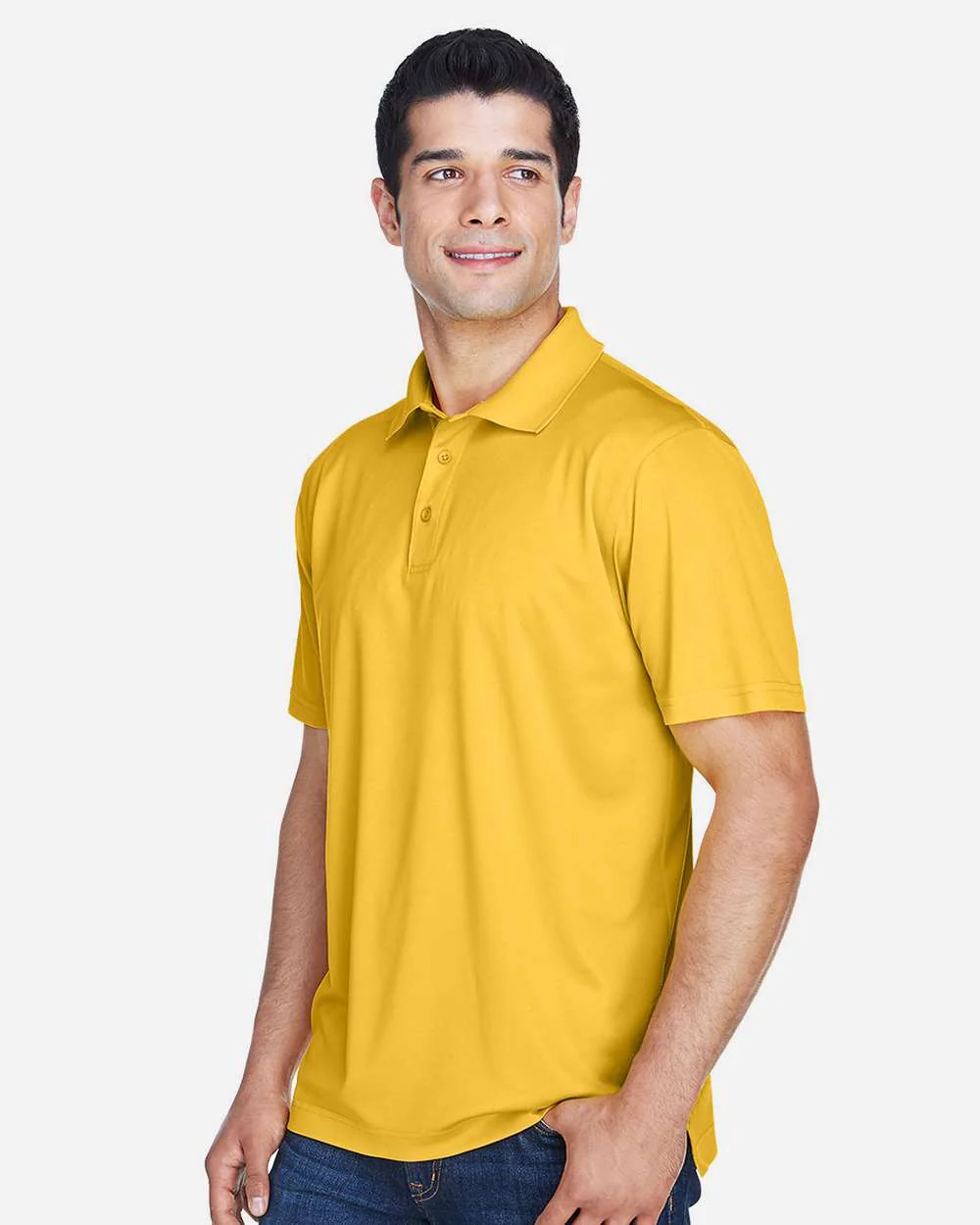Harriton-M315-Men's Polyester Jersey Polo - Image 15
