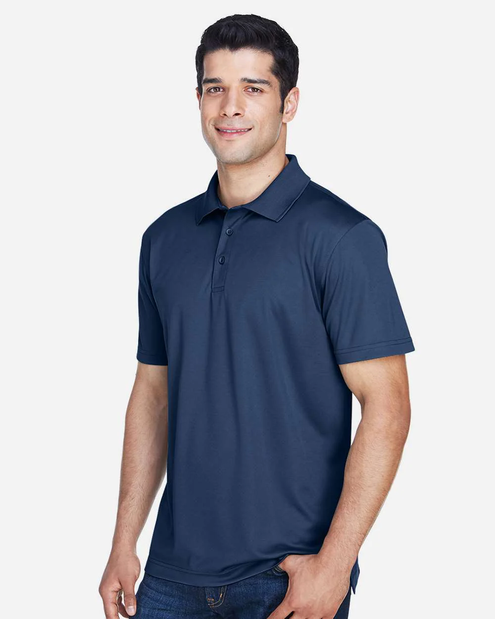Harriton-M315-Men's Polyester Jersey Polo - Image 25