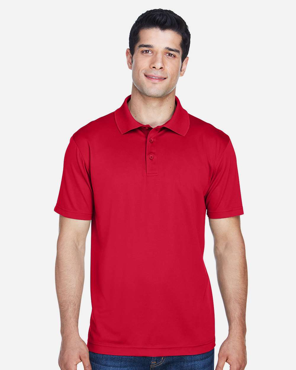 Harriton-M315-Men's Polyester Jersey Polo - Image 29