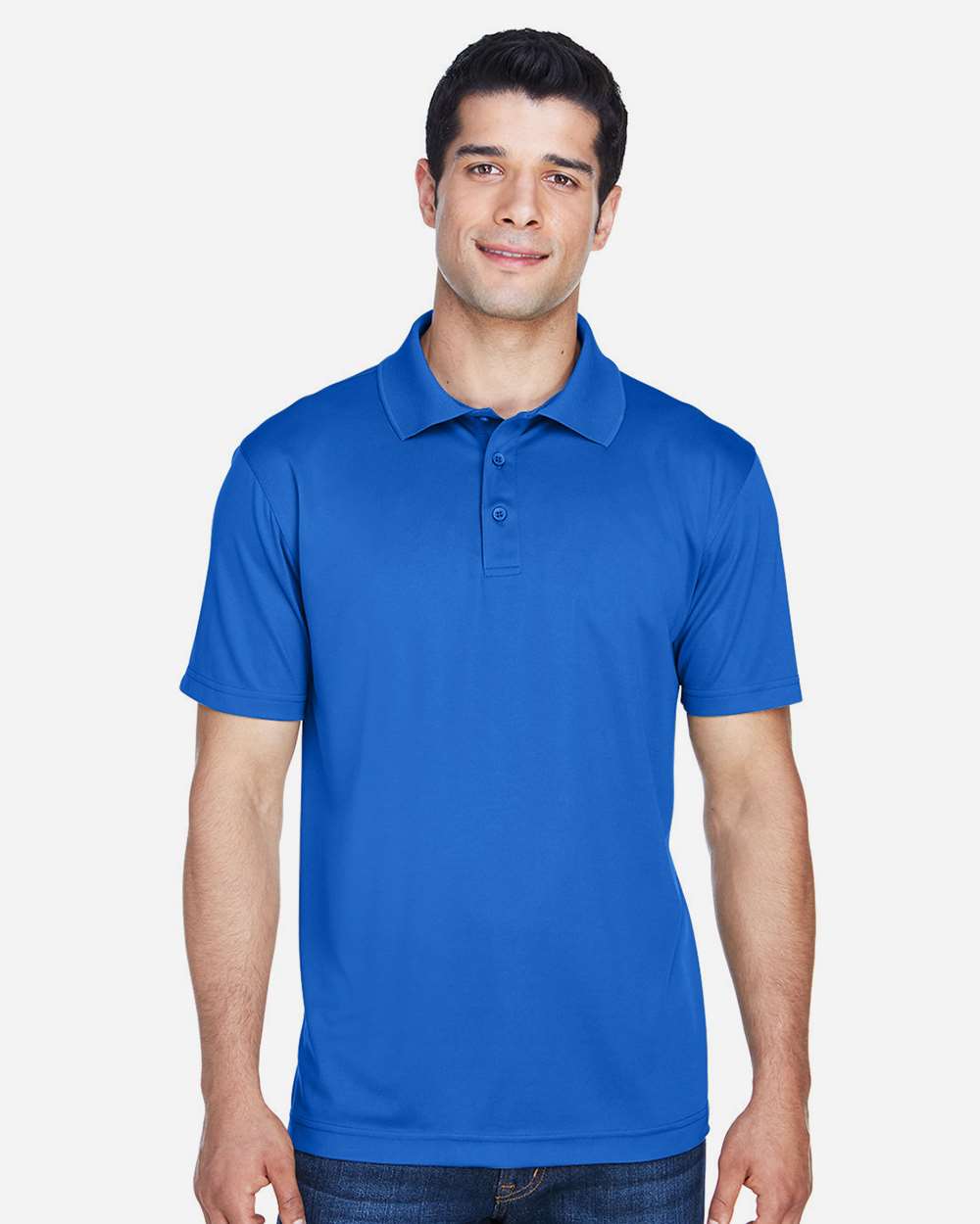 Harriton-M315-Men's Polyester Jersey Polo - Image 34