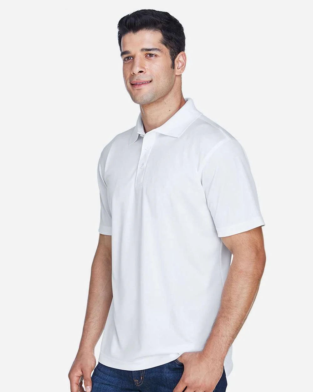 Harriton-M315-Men's Polyester Jersey Polo - Image 40