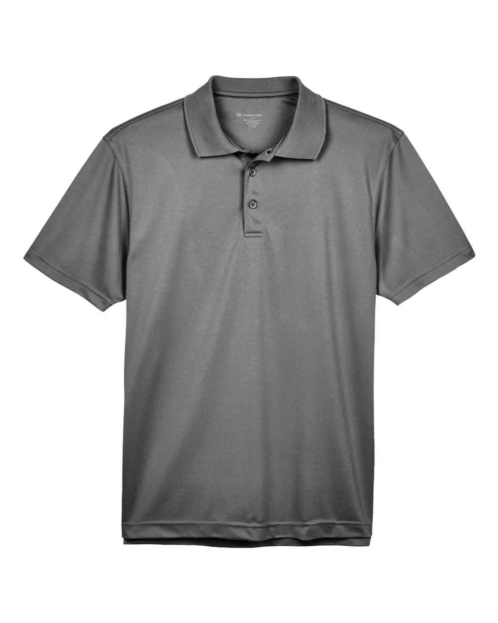 Harriton-M315-Men's Polyester Jersey Polo - Image 7