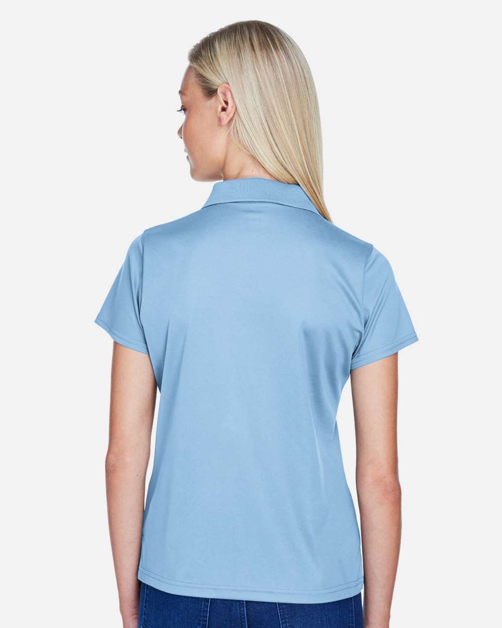 Harriton-M315W-Women's Polyester Jersey Polo - Image 21