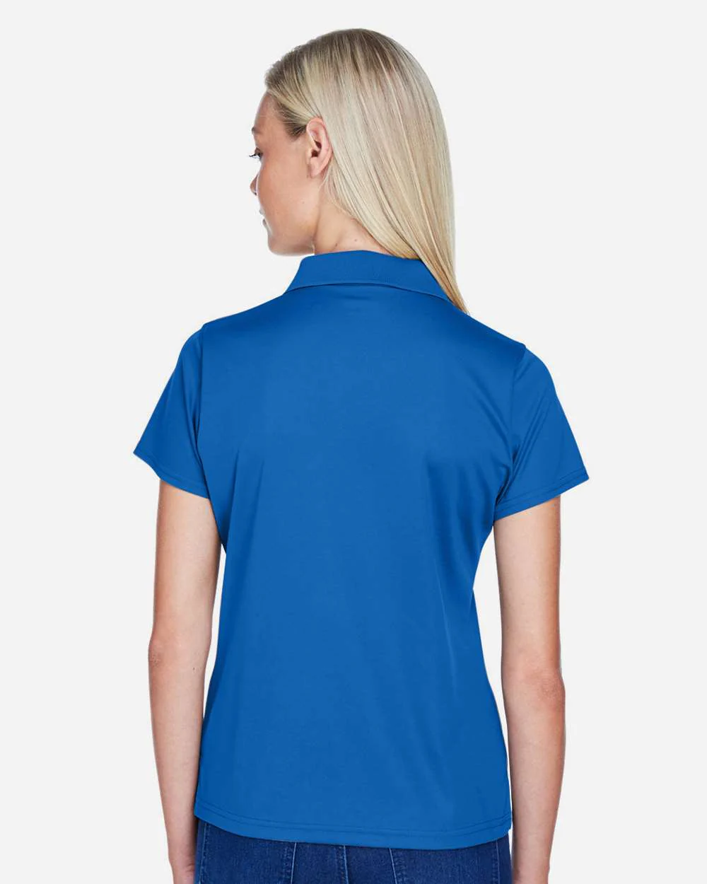 Harriton-M315W-Women's Polyester Jersey Polo - Image 36