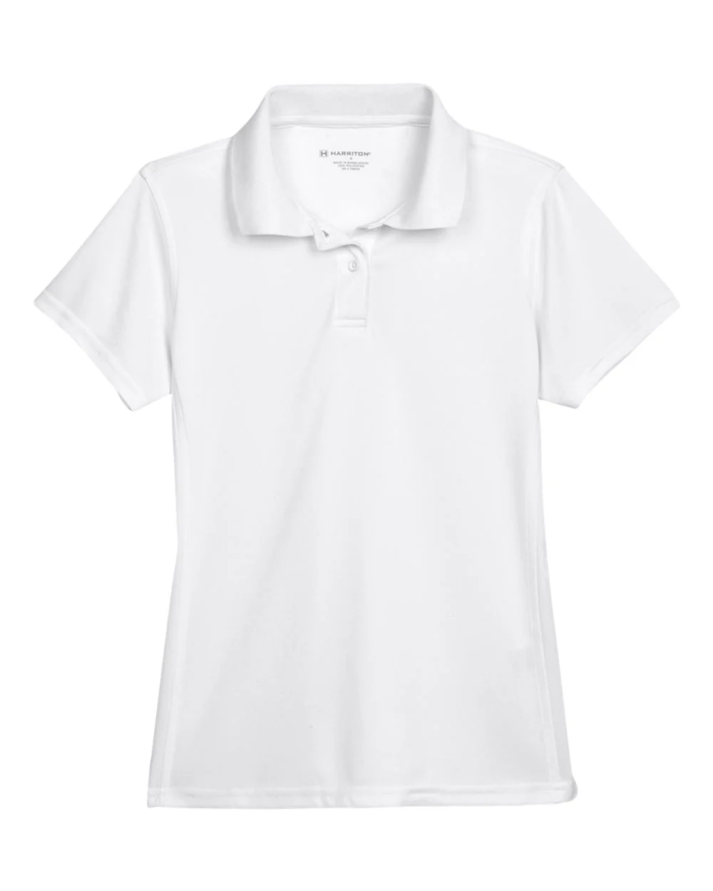 Harriton-M315W-Women's Polyester Jersey Polo - Image 37