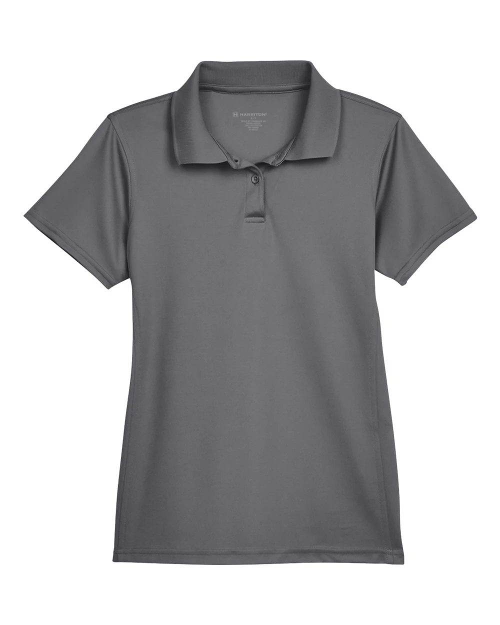 Harriton-M315W-Women's Polyester Jersey Polo - Image 7