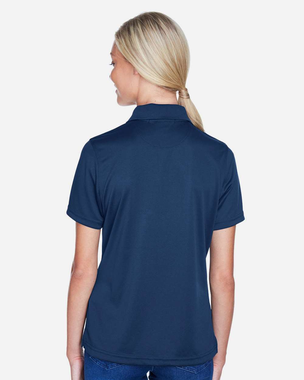Harriton-M345W-Women's Advantage Snag Protection Plus IL Snap Placket Polo - Image 16