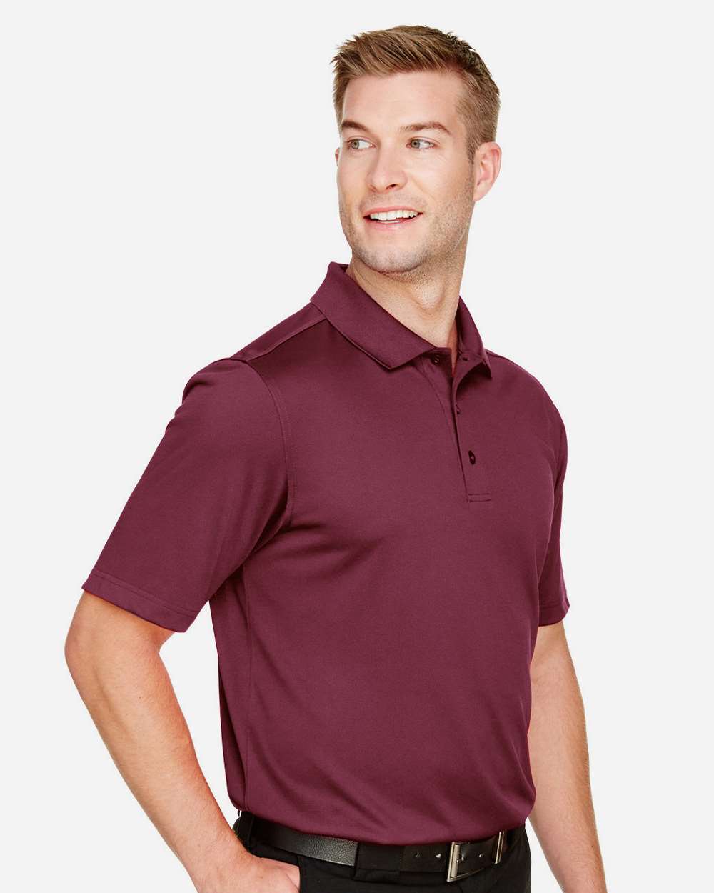 Harriton-M348-Men's Advantage Snag Protection Plus Polo - Image 35