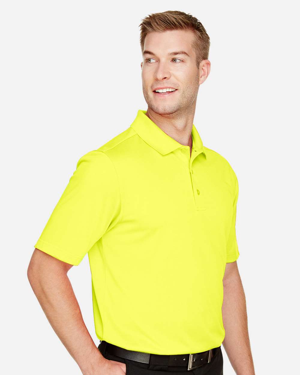 Harriton-M348-Men's Advantage Snag Protection Plus Polo - Image 50