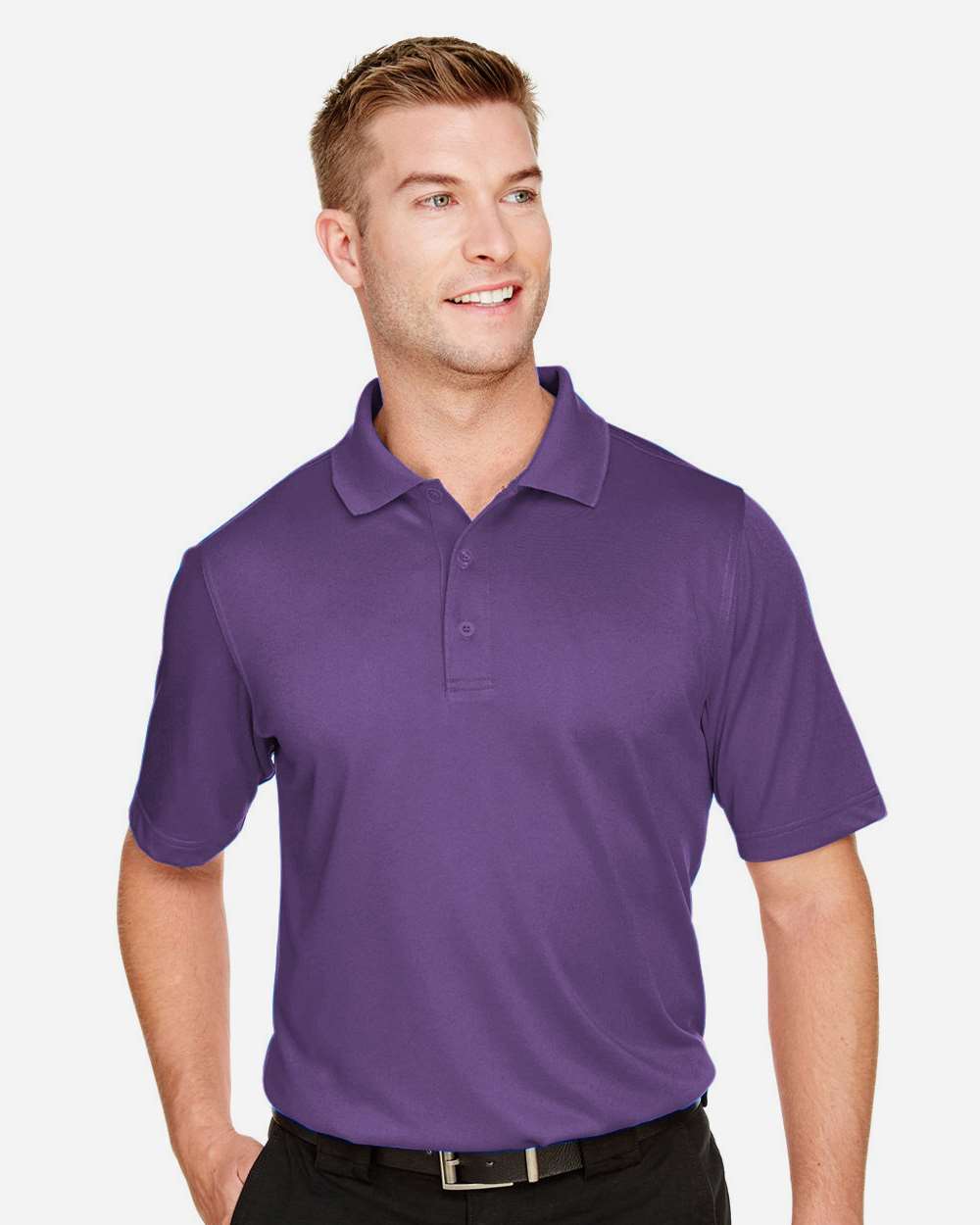 Harriton-M348-Men's Advantage Snag Protection Plus Polo - Image 54
