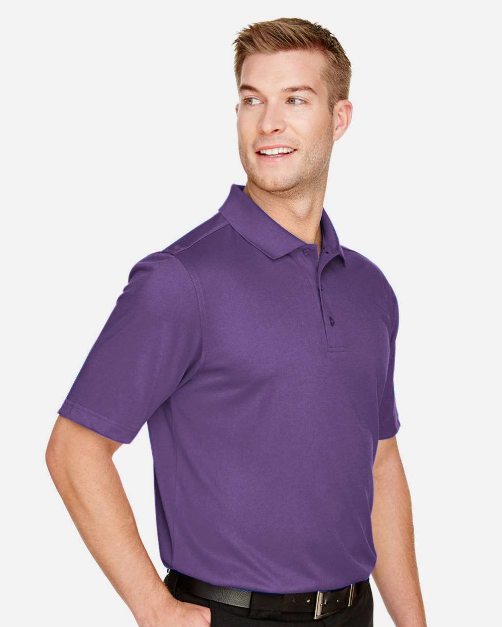 Harriton-M348-Men's Advantage Snag Protection Plus Polo - Image 55