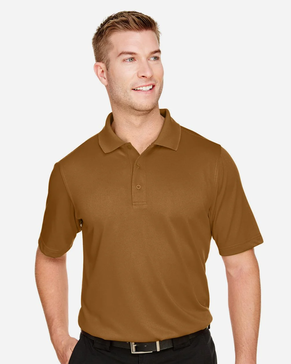 Harriton-M348-Men's Advantage Snag Protection Plus Polo - Image 6