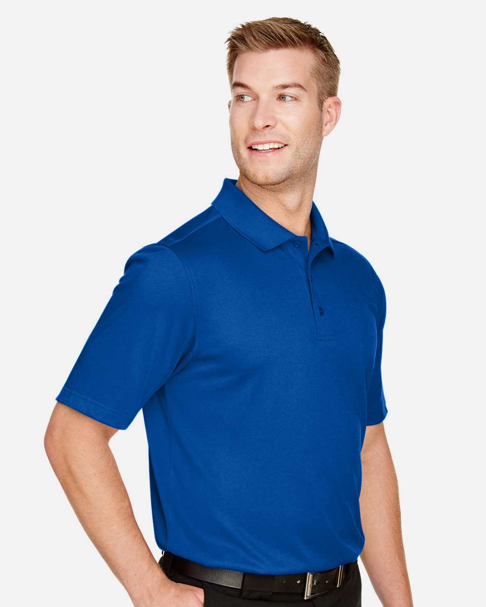 Harriton-M348-Men's Advantage Snag Protection Plus Polo - Image 60