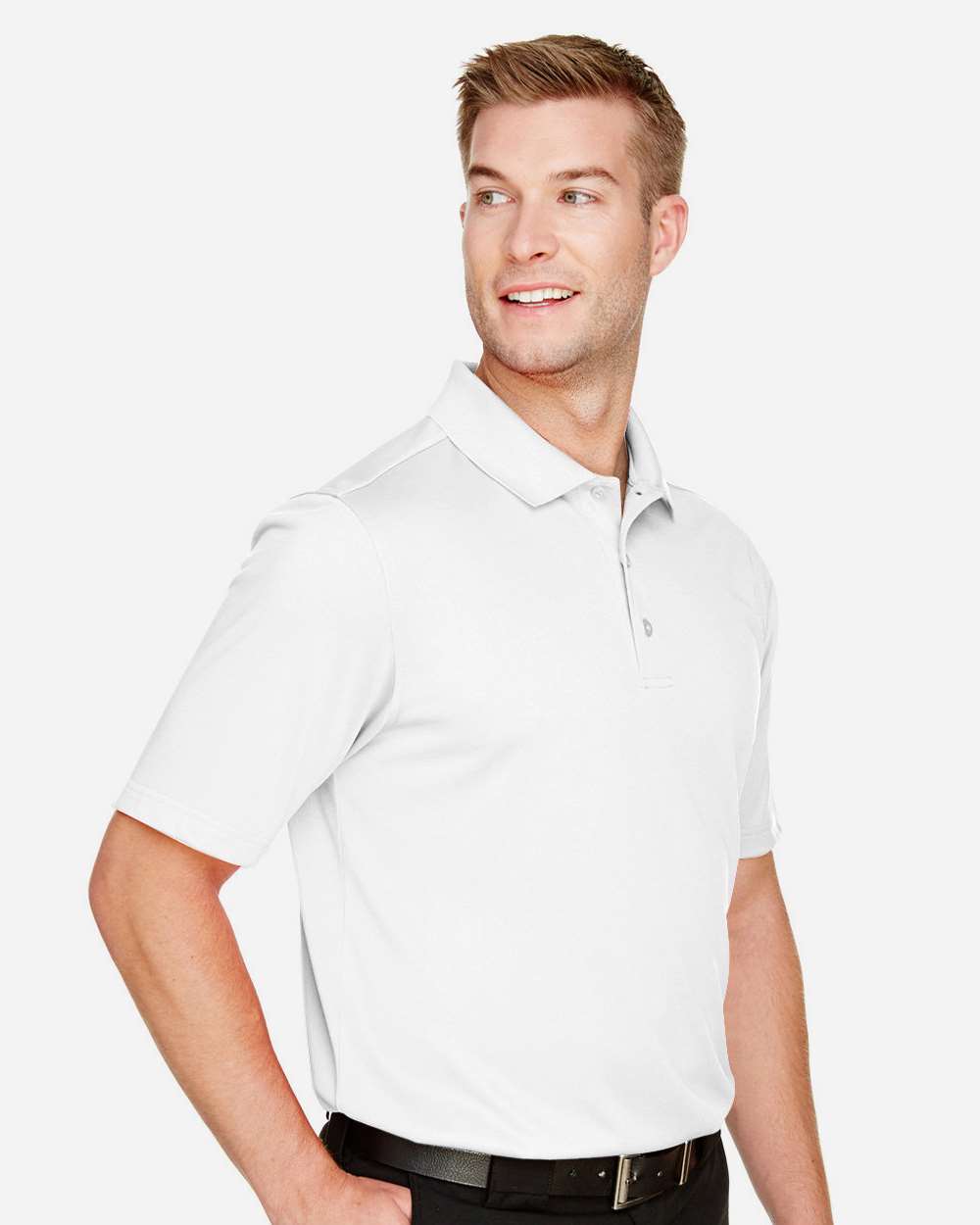 Harriton-M348-Men's Advantage Snag Protection Plus Polo - Image 65