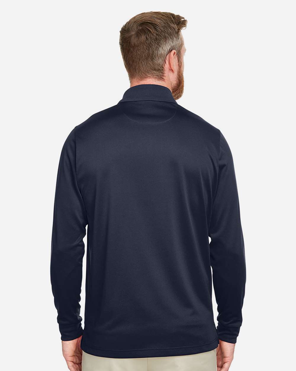 Harriton-M348L-Men's Advantage Snag Protection Plus IL Long Sleeve Polo - Image 19