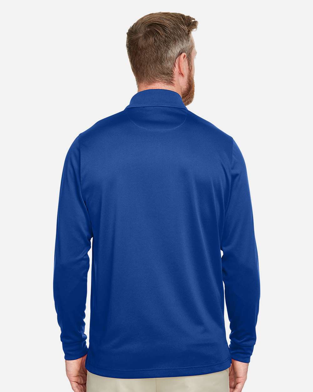 Harriton-M348L-Men's Advantage Snag Protection Plus IL Long Sleeve Polo - Image 31