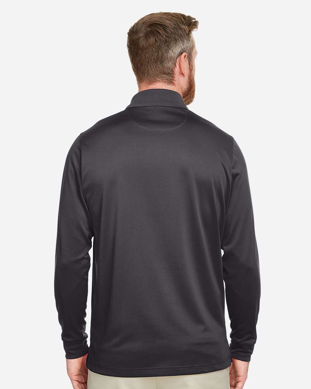 Harriton-M348LT-Men's Tall Advantage Long Sleeve Snag Protection Plus IL Polo - Image 13