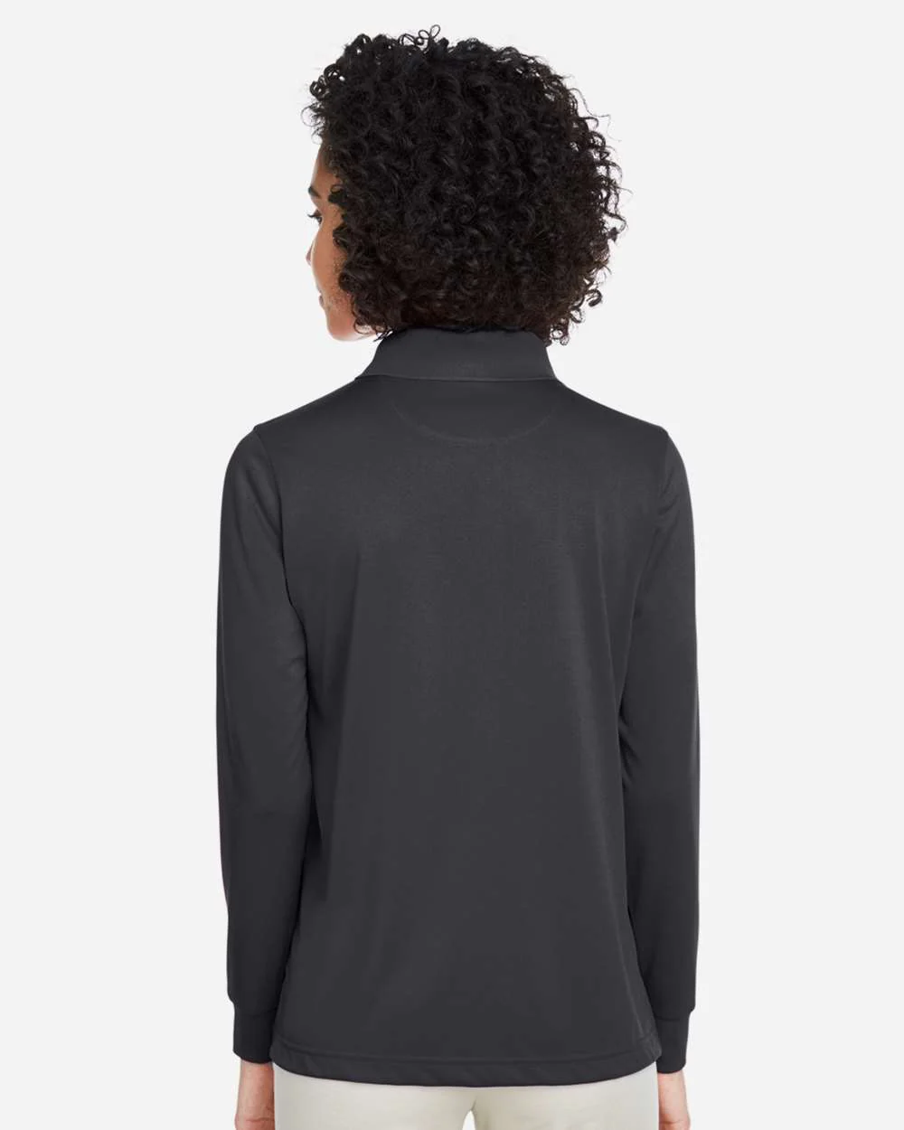 Harriton-M348LW-Women's Advantage Snag Protection Plus IL Long Sleeve Polo - Image 13