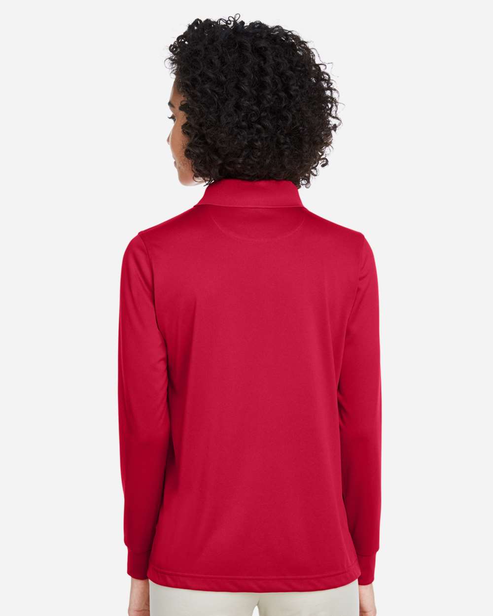 Harriton-M348LW-Women's Advantage Snag Protection Plus IL Long Sleeve Polo - Image 25