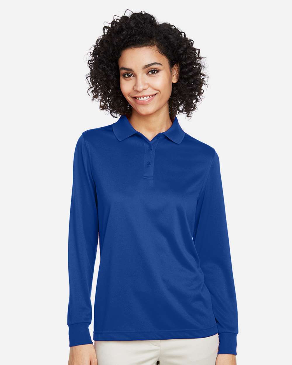 Harriton-M348LW-Women's Advantage Snag Protection Plus IL Long Sleeve Polo - Image 29