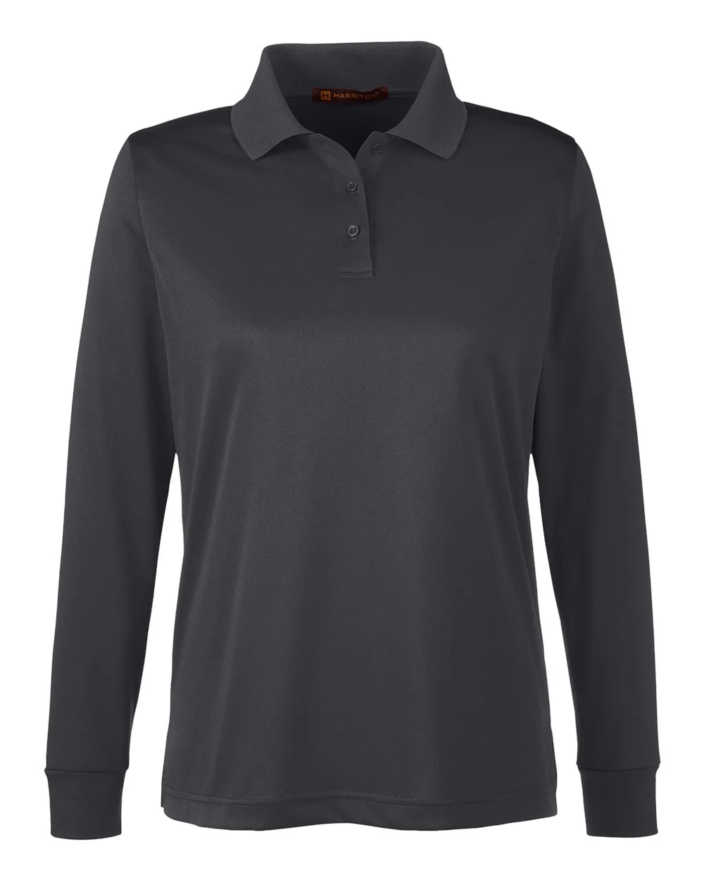 Harriton-M348LW-Women's Advantage Snag Protection Plus IL Long Sleeve Polo - Image 8