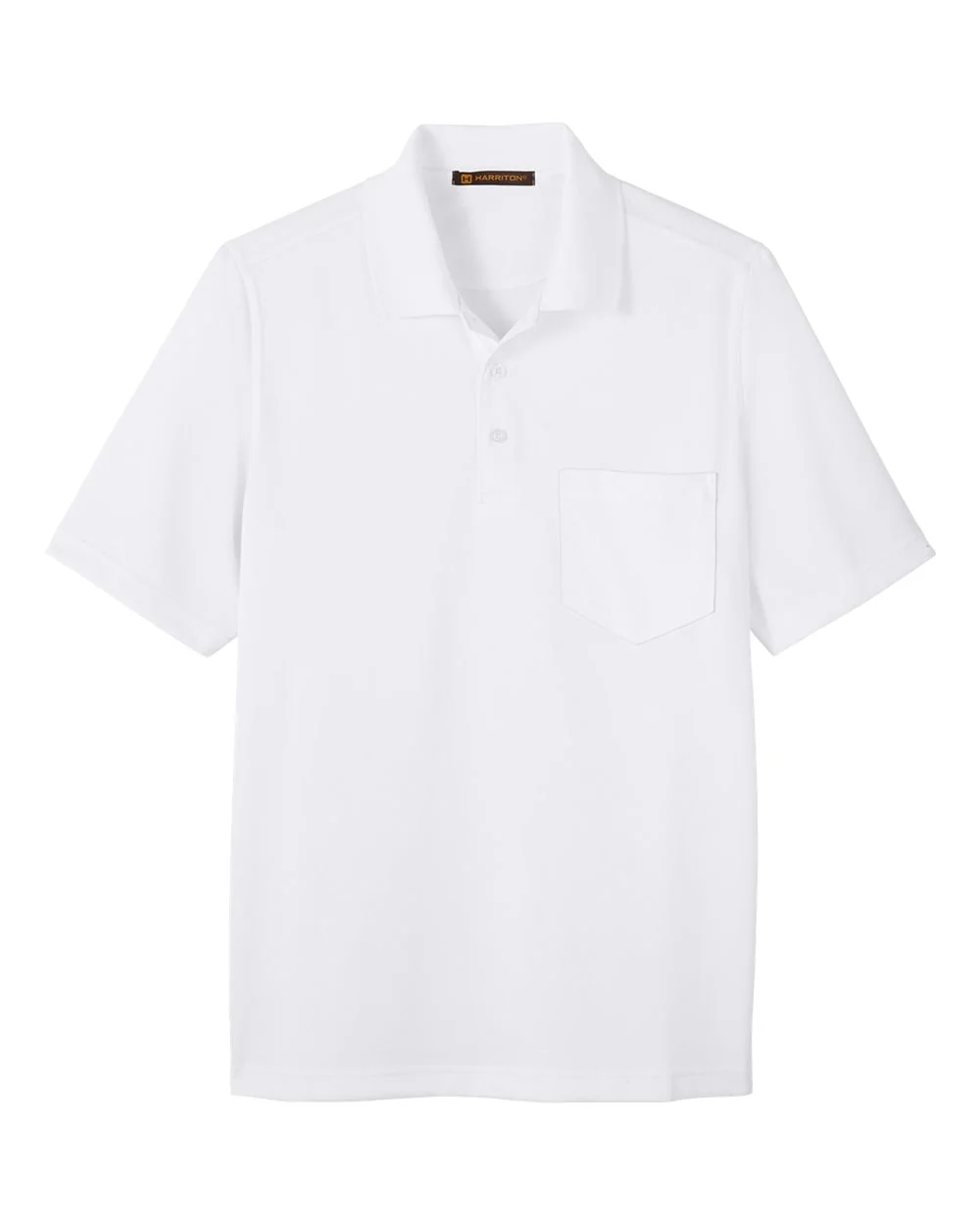 Harriton-M348P-Men's Advantage Snag Protection Plus IL Pocket Polo - Image 32