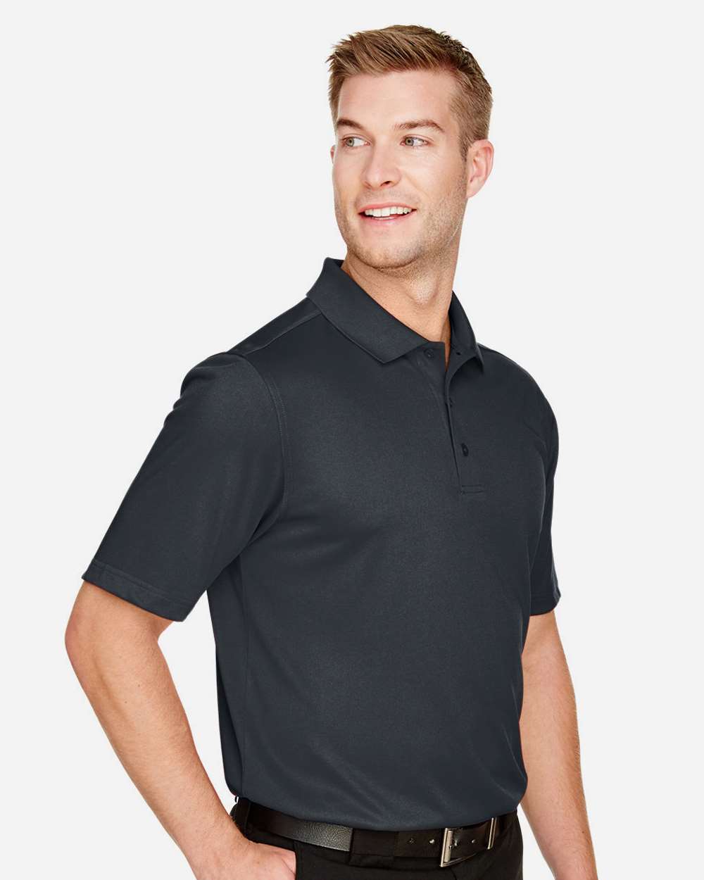 Harriton-M348T-Men's Tall Advantage Snag Protection Plus IL Polo - Image 10