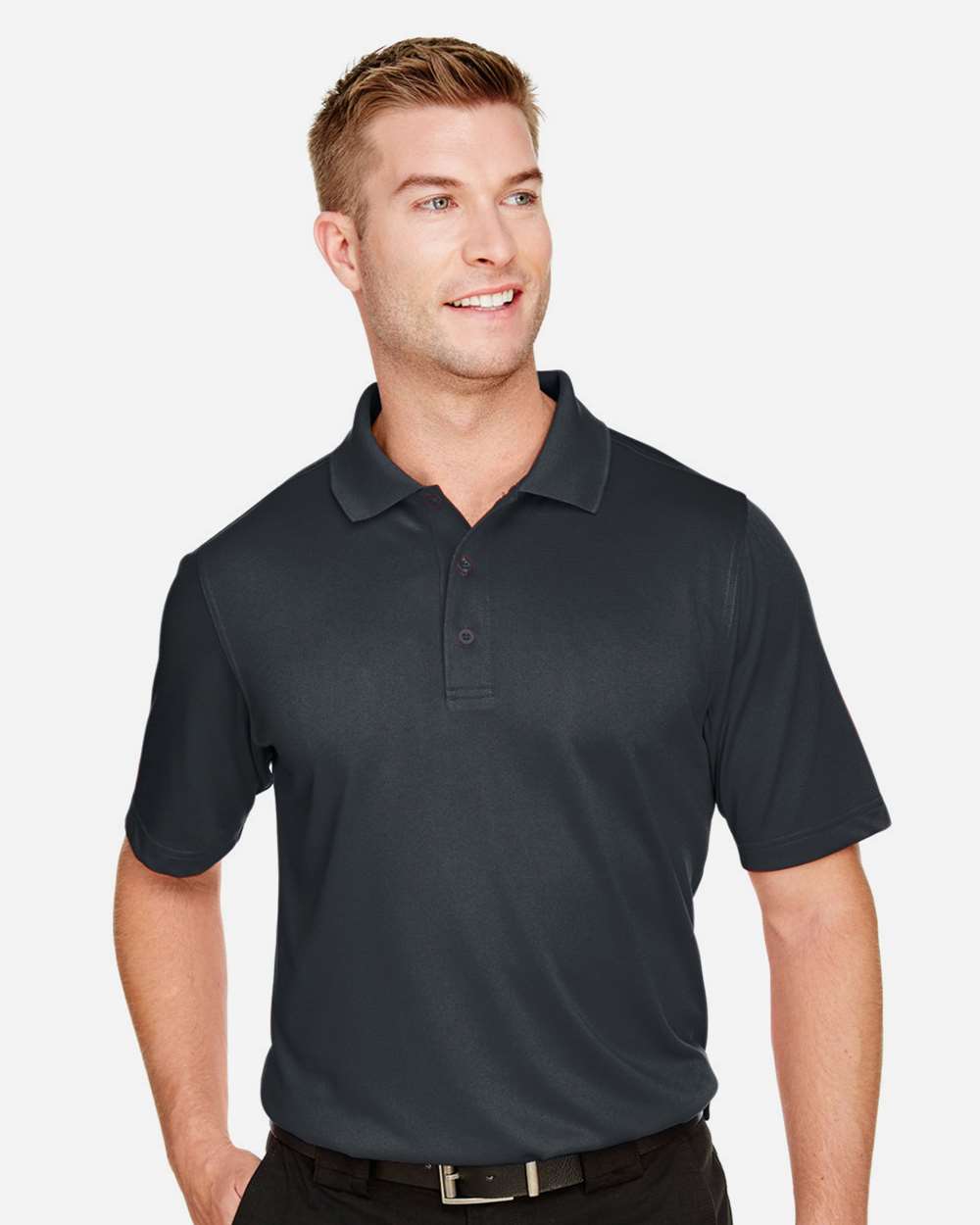 Harriton-M348T-Men's Tall Advantage Snag Protection Plus IL Polo - Image 9