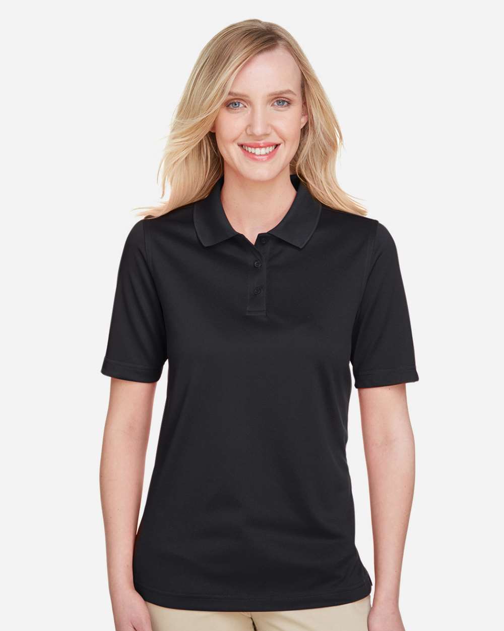 Harriton-M348W-Women's Advantage Snag Protection Plus Polo - Image 3